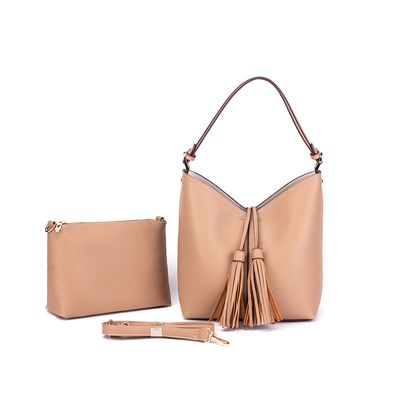 2 in 1 Bucket Bag w/Tassel