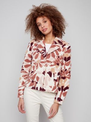 Sherpa Flocked Short Jacket