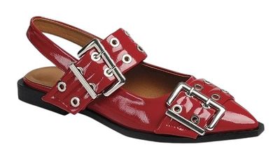 Pointed Grommet Flats