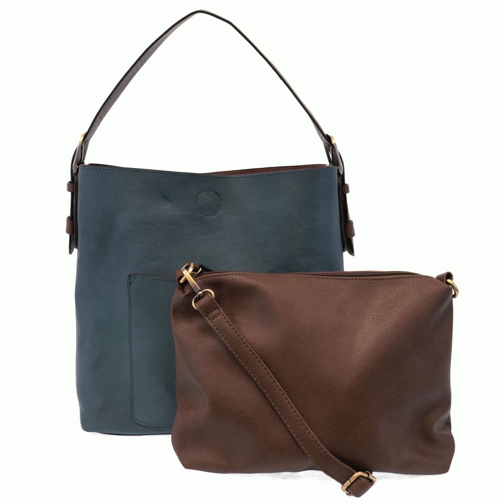 Dark Chambray Hobo
