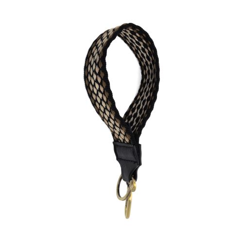 Espresso Dotted Keychain