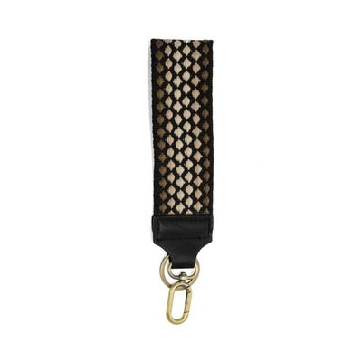 Espresso Dotted Keychain