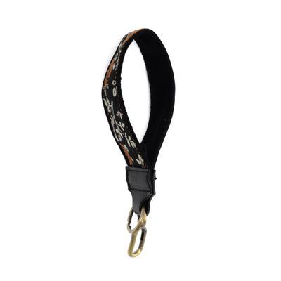 Cognac Untamed Roses Keychain