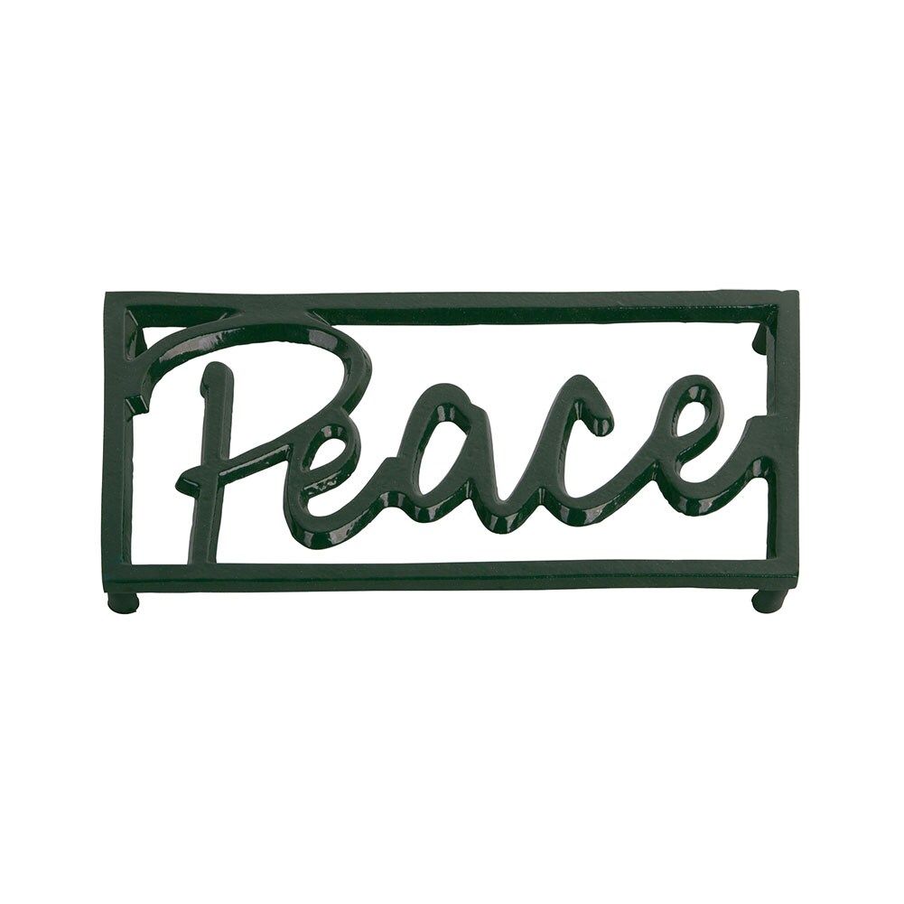 Peace Footed Trivet