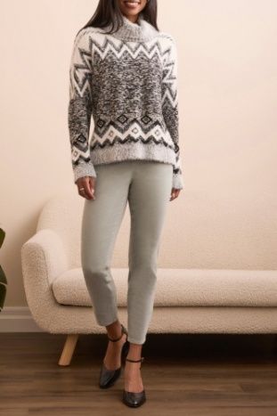 Intarsia Sweater