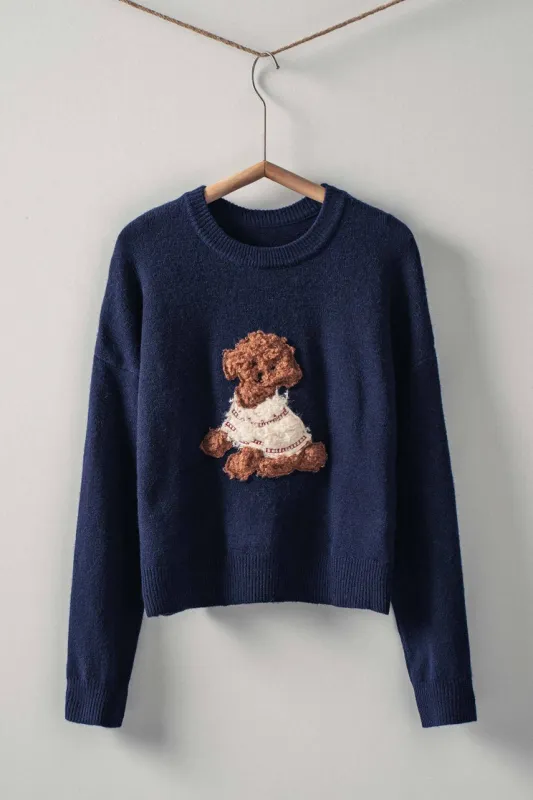 Whimsical Puppy Sweater