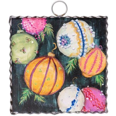 Antique Gold Ornaments