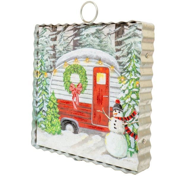 Mini Art Holiday Camper