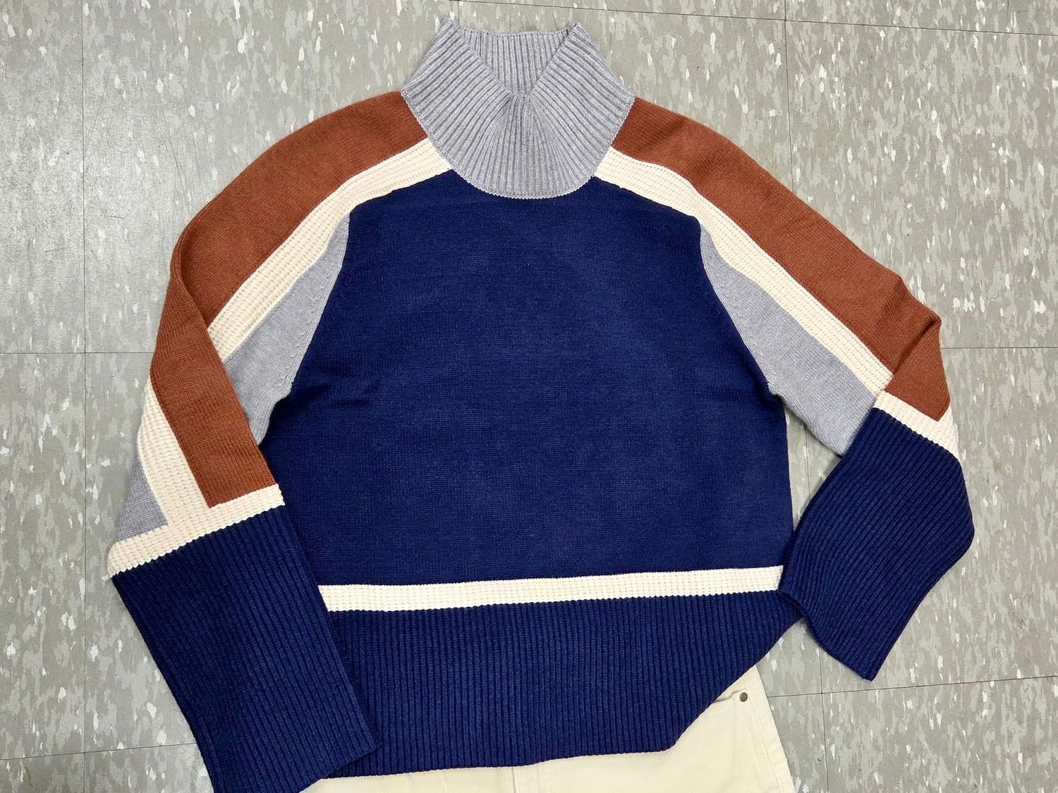 Colorblock Sweater