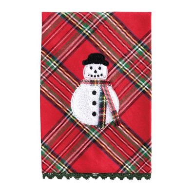 Snowman Bouclé Icon Towel
