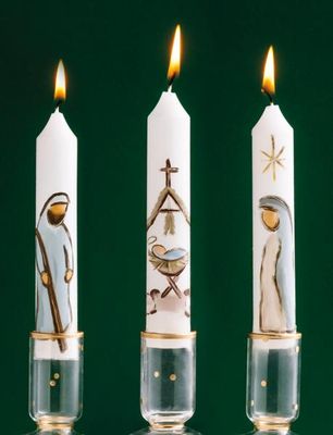 Nativity Mini Taper Set
