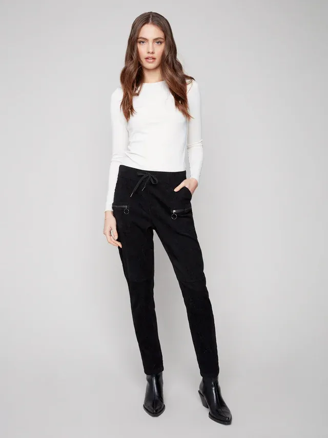Pull-On Corduroy Pants