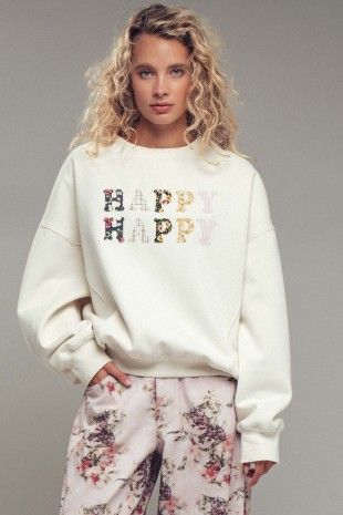Happy Happy Vintage Pullover