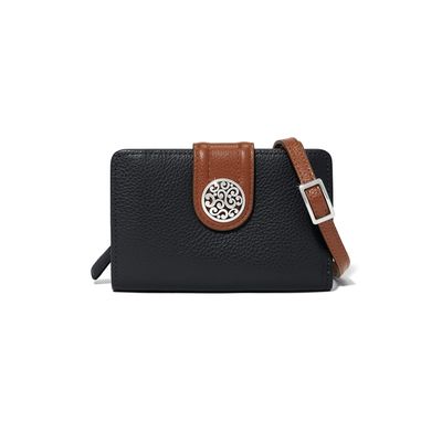 Shelby Medium Wallet-Black/Bourbon