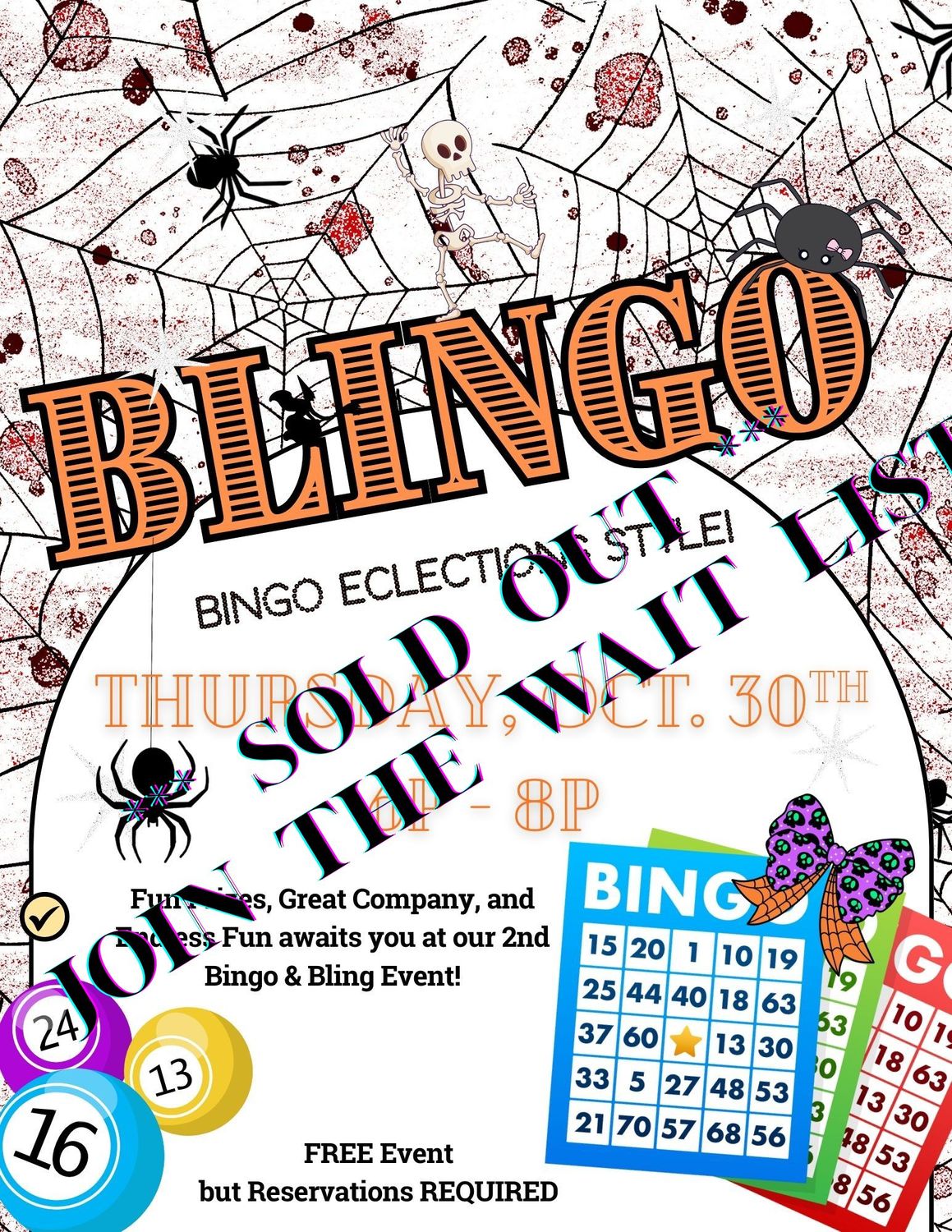 Halloween Blingo ***WAIT LIST***