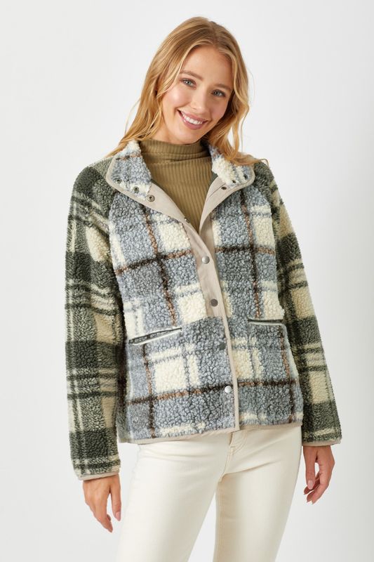 Mixed Fleece Jacket