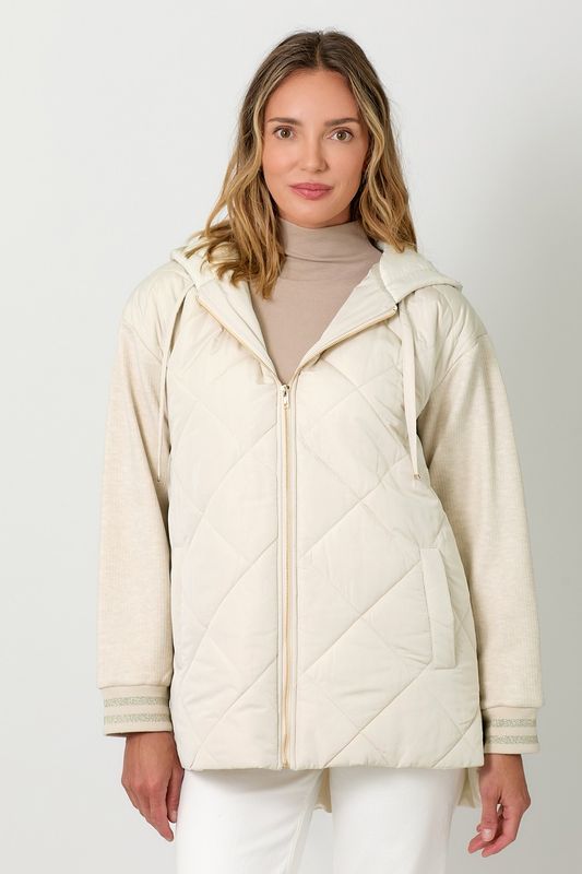 Mixed Puffer Jacket