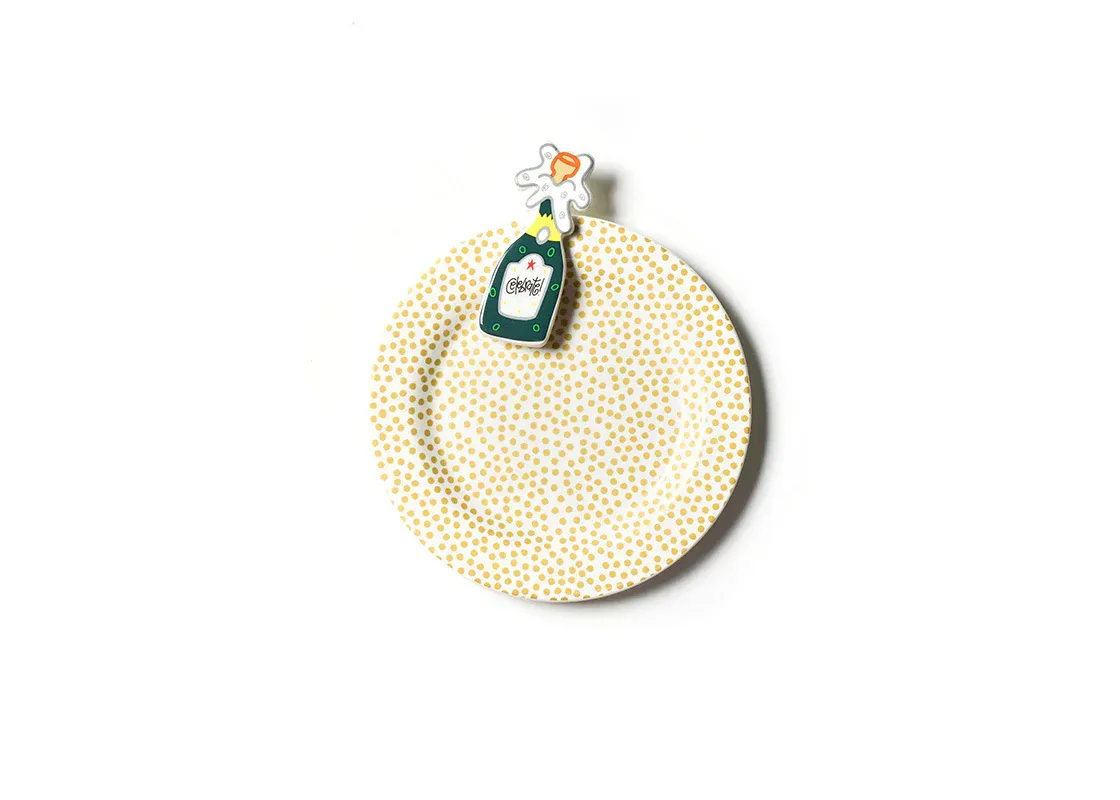 Champagne Embellishment Plate