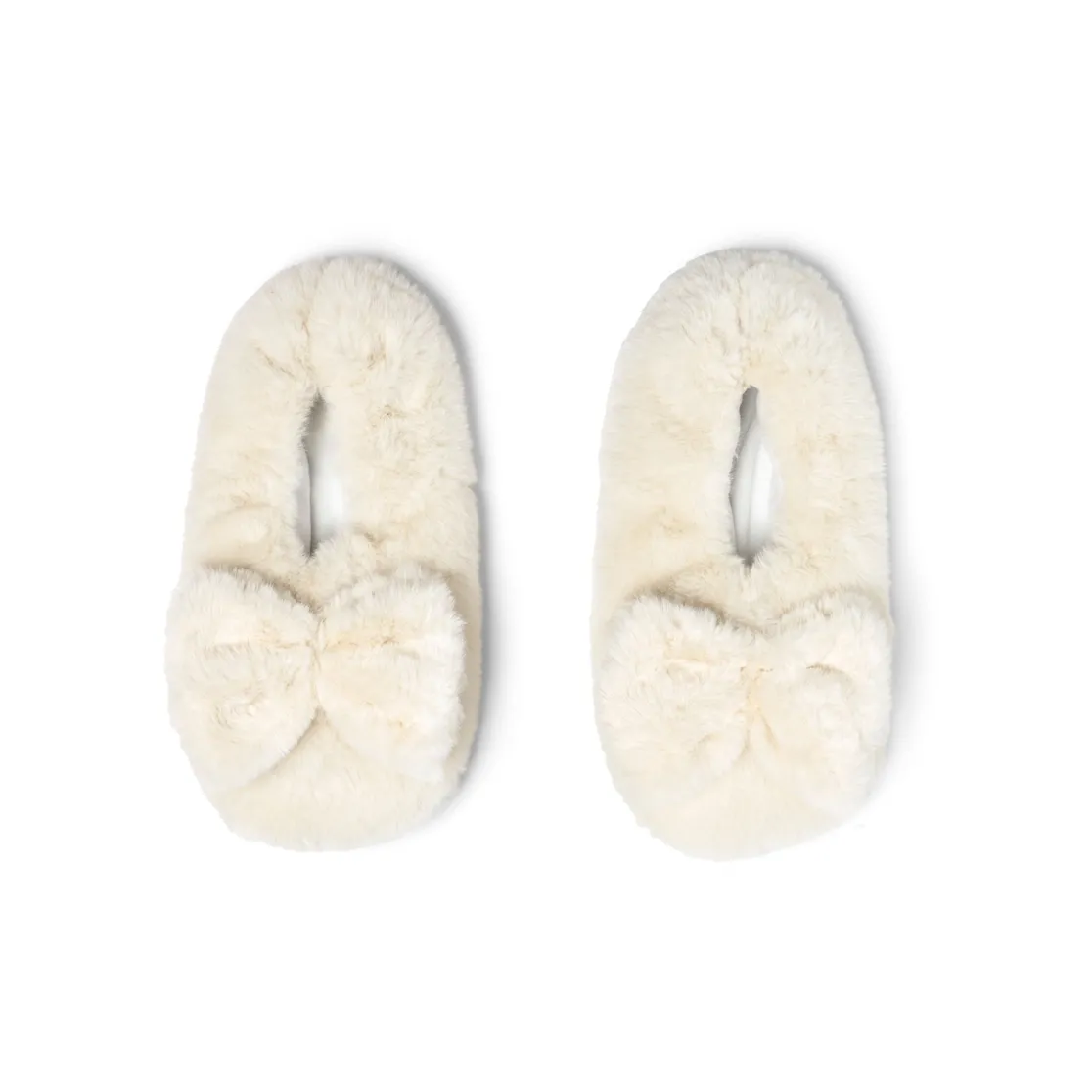 Cuddlers Heated Slippers, Color: IVORY, Size: SMALL/MEDIUM