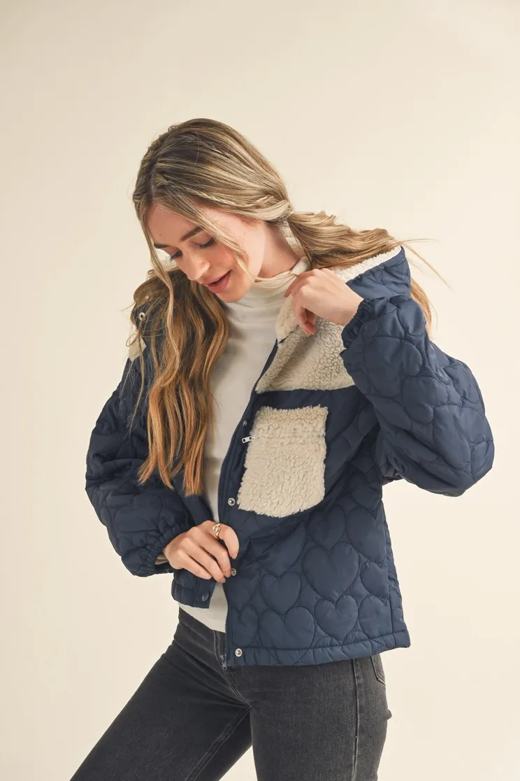 Puff Jacket with Hood