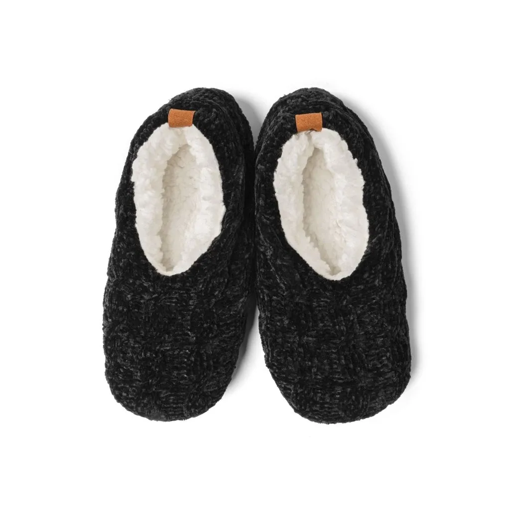 FREE w/Pajama Purchase - Beyond Soft Slippers, Color: BLACK