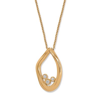 Cascade Lumina Necklace-Gold
