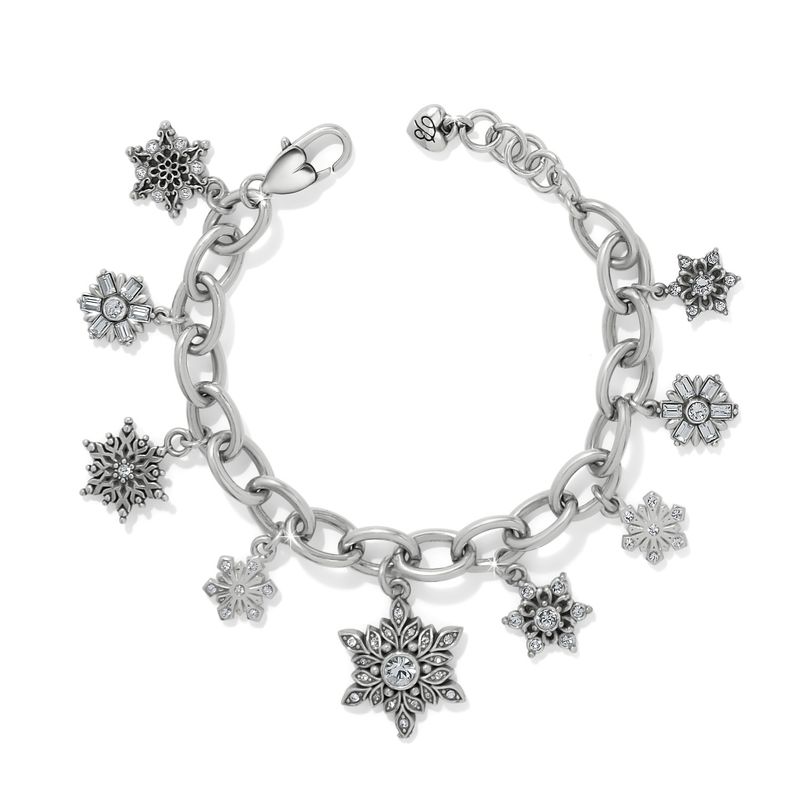 Crystal Flurry Charm Bracelet