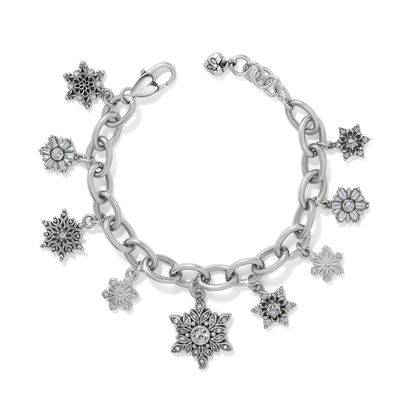 Crystal Flurry Charm Bracelet