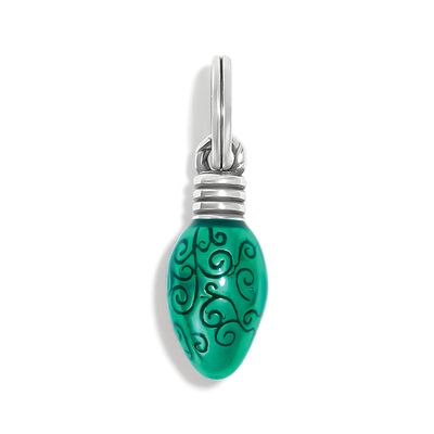 Holiday Bulb Charm-Green
