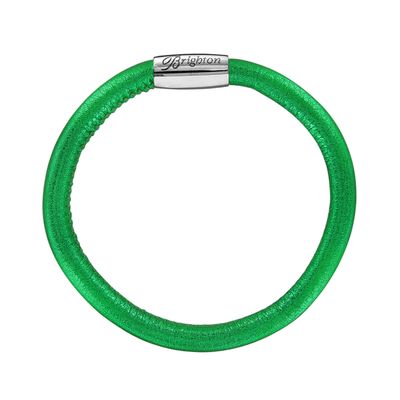 Woodstock Metallic Single Bracelet-Green-M/L