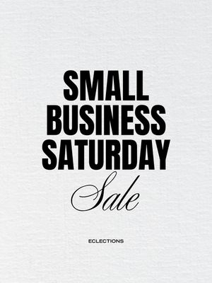 Small Business Saturday