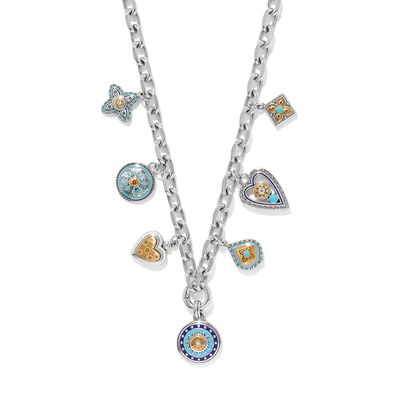 Mosaic Cerrillos Charm Necklace