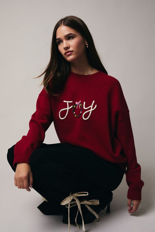 Slit Bow Tie Twill Pants