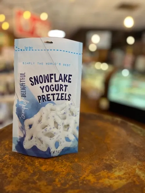 Snowflake Pretzels