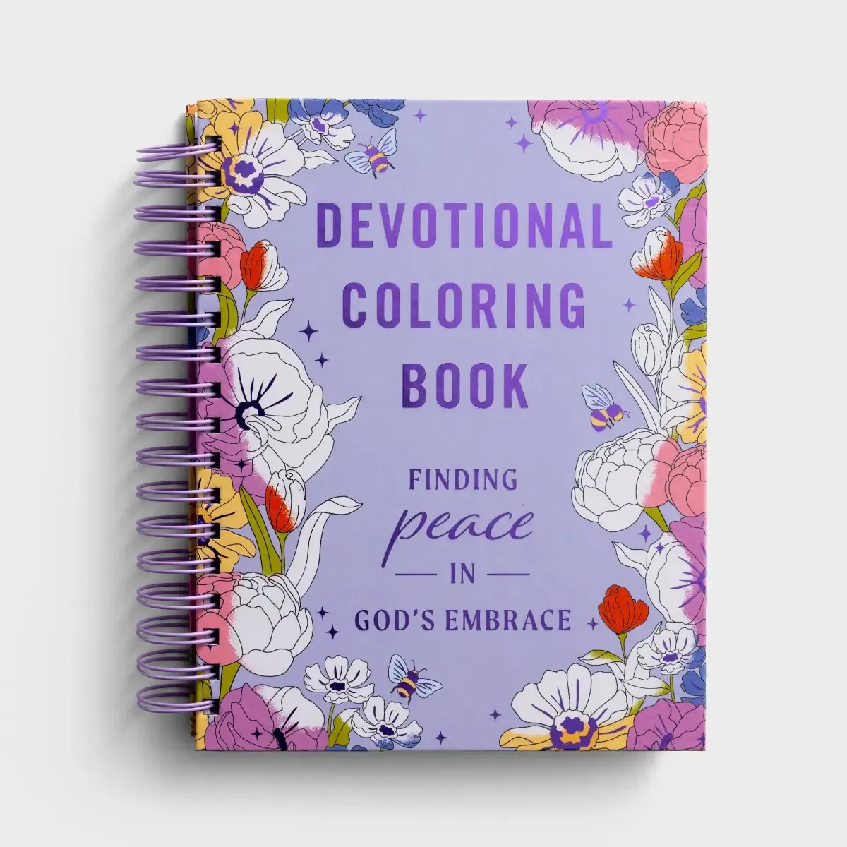 Devotional Coloring Book: Finding Peace in God&#39;s Embrace