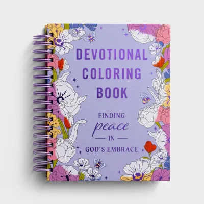 Devotional Coloring Book: Finding Peace in God&#39;s Embrace