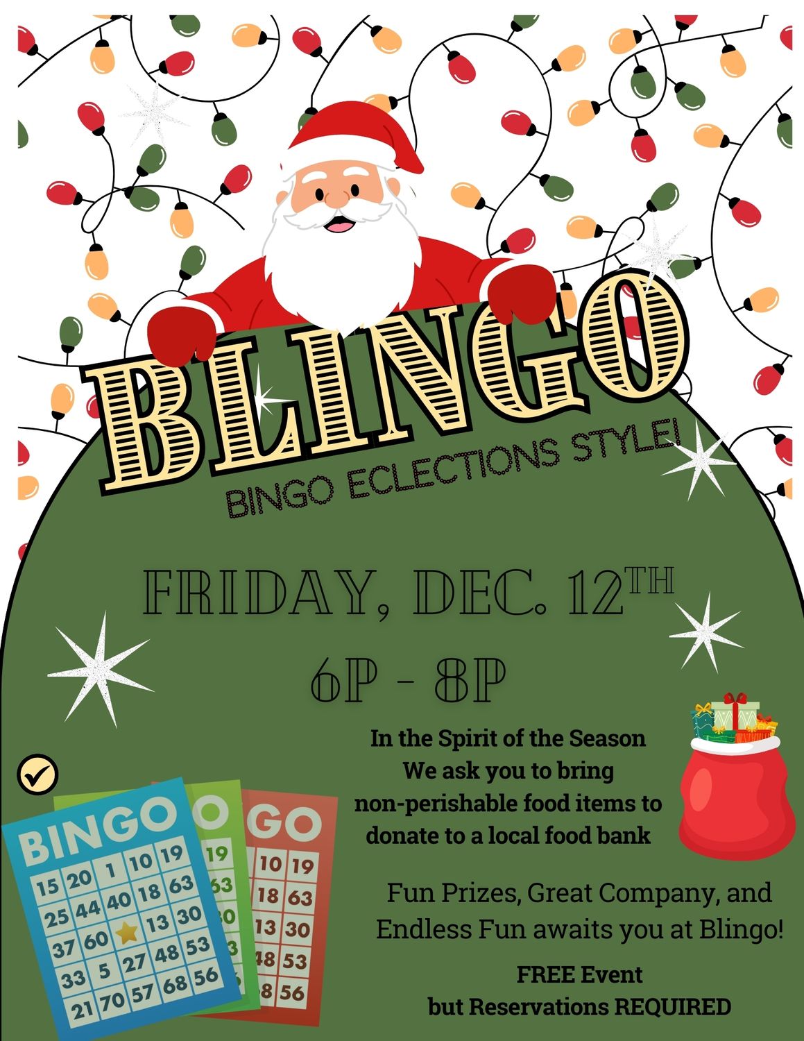 Christmas Blingo - Tickets Available Nov. 30th 8am