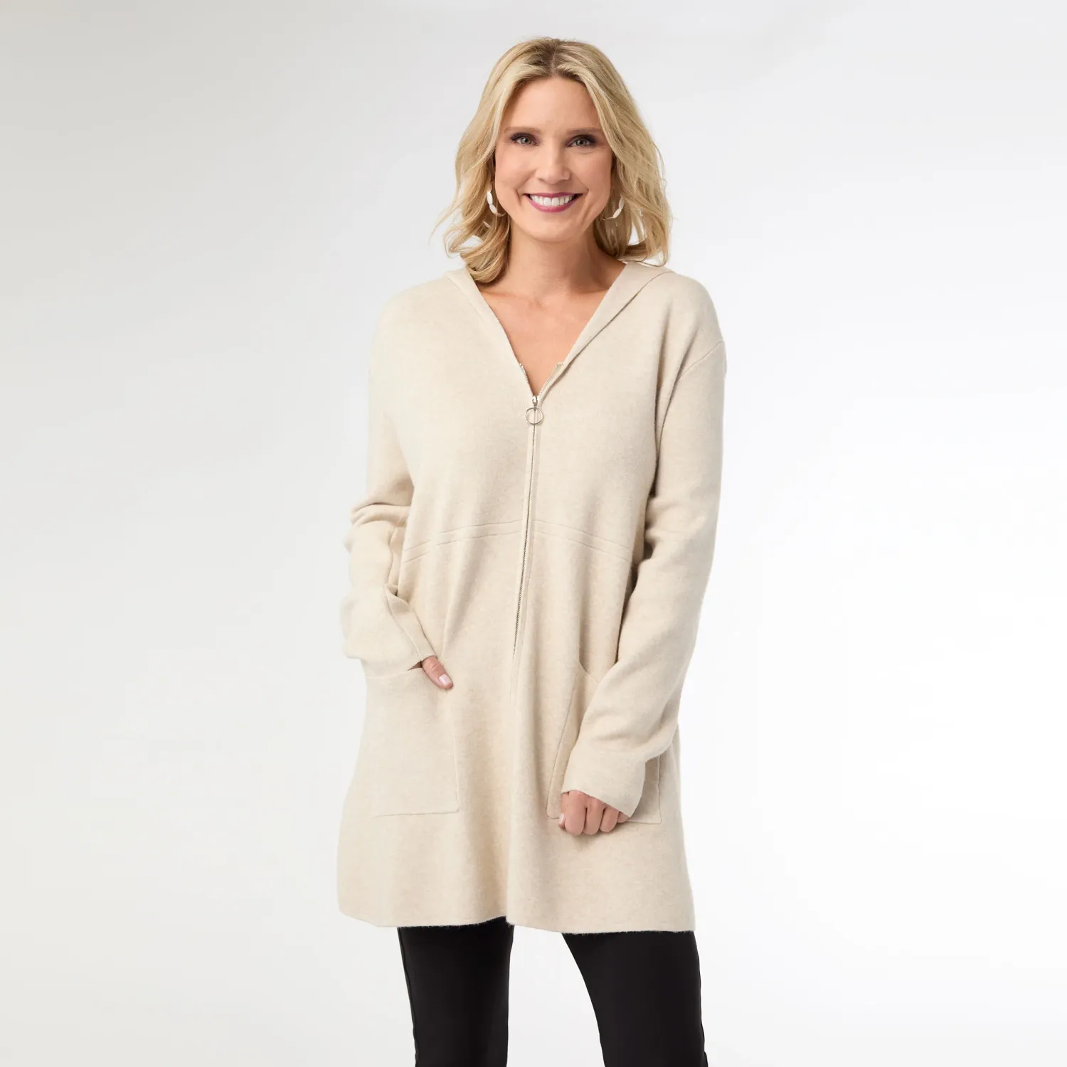 Heavenly-Luxe Hooded Cardigan