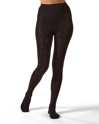 Memoi Glam Drop Opaque Tights