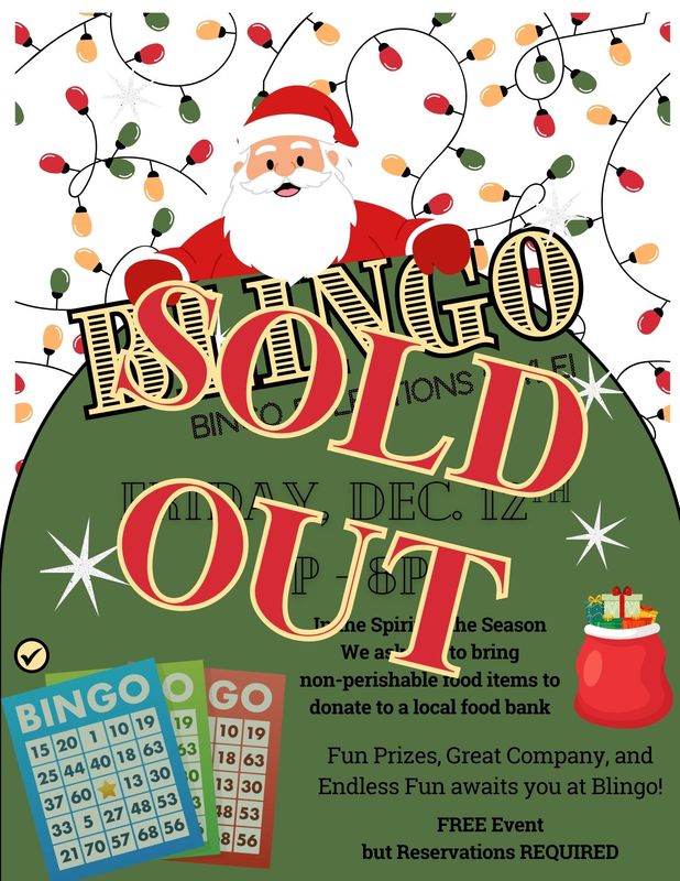 Christmas Blingo - SOLD OUT