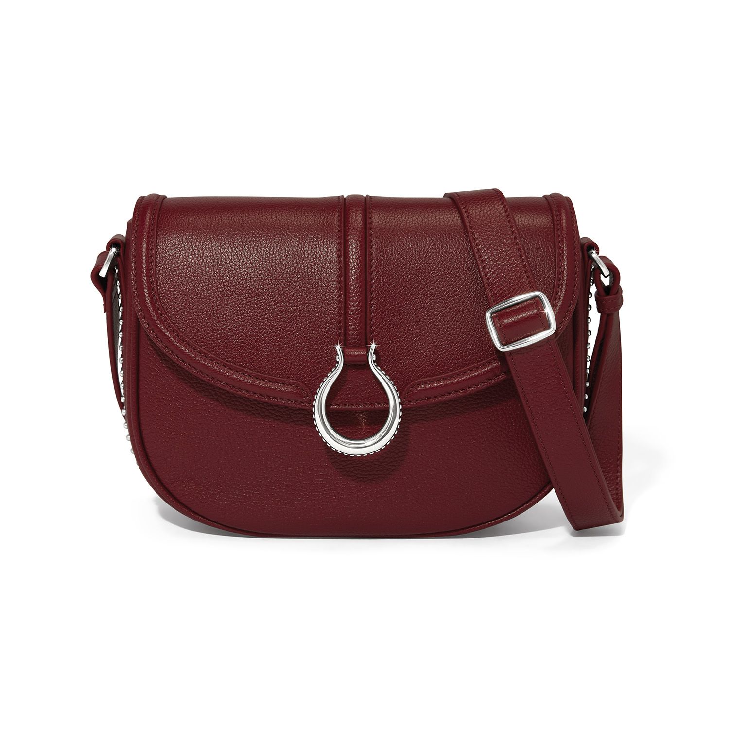 Weston Saddlebag-Garnet