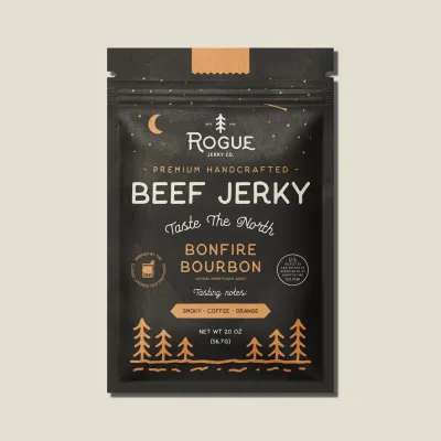 Bonfire Bourbon Beef Jerky