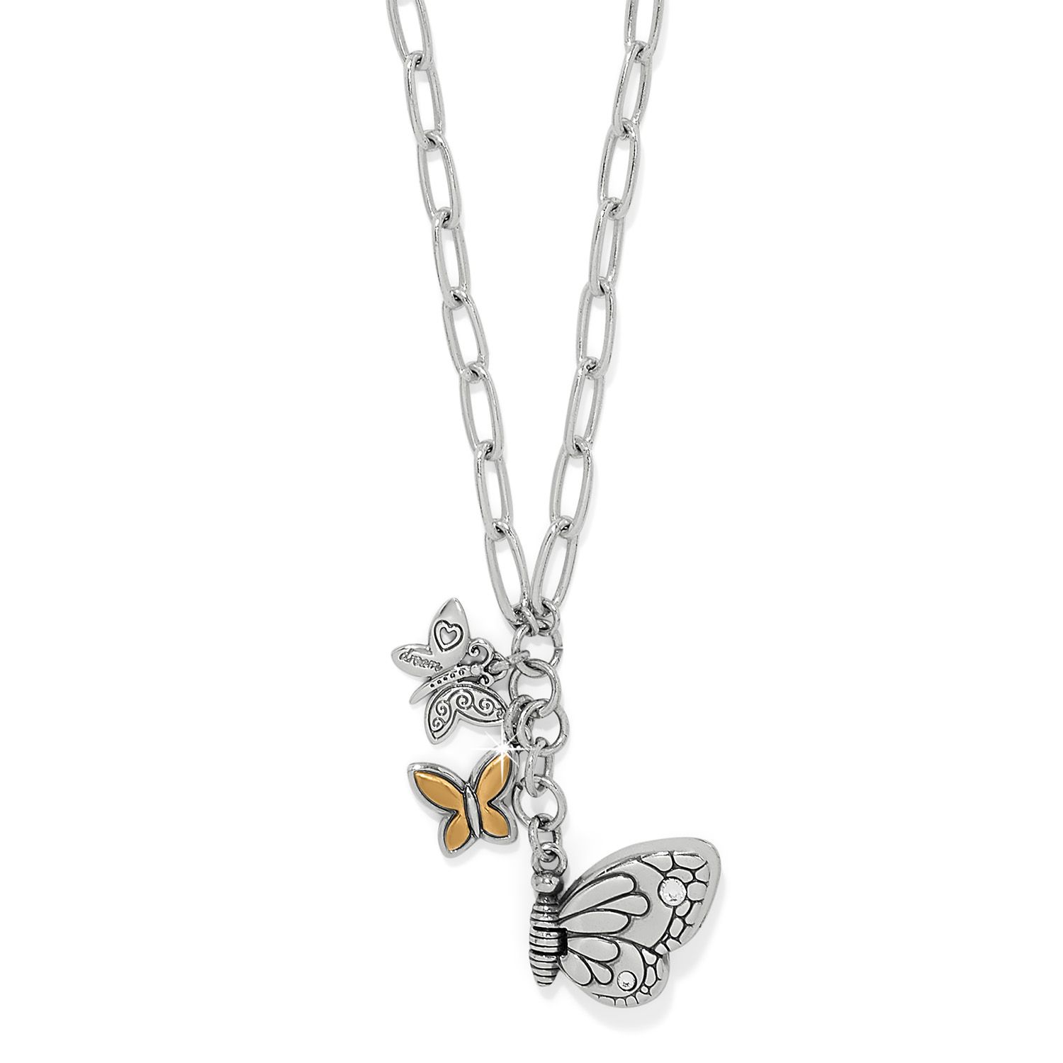 Forever Butterfly Locket Necklace