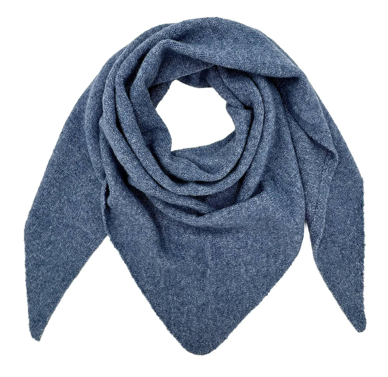 Wear Four Ways Triangle Scarf, Color: DENIM