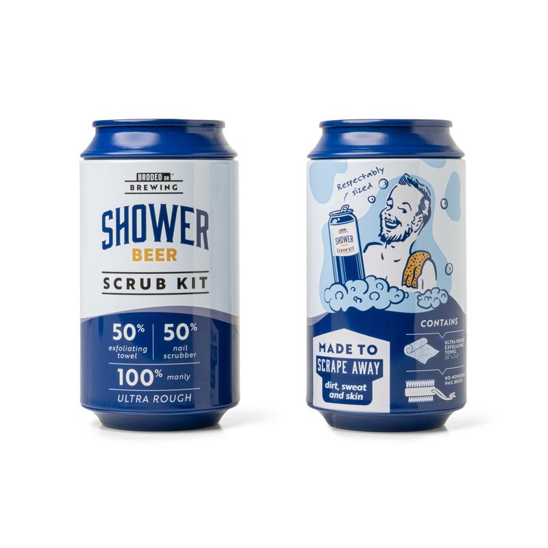 Shower Beer Scrub Kit