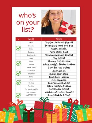 Who&#39;s On Your List?