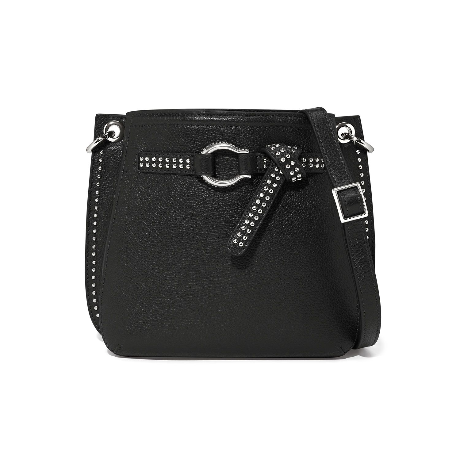 Cade Convertible Hobo Bag-Black