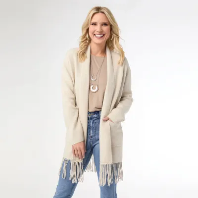 Heavenly-Luxe  Mid Length  Cardigan