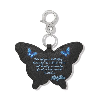 Sydney Butterfly Handbag Fob-Blue