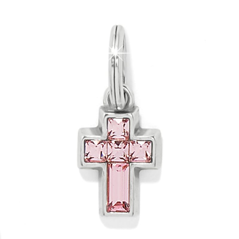 Crystal Cross Charm